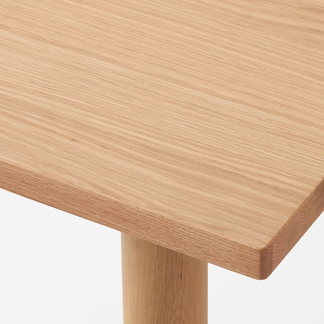 Tablero de roble para mesa 80x40cm