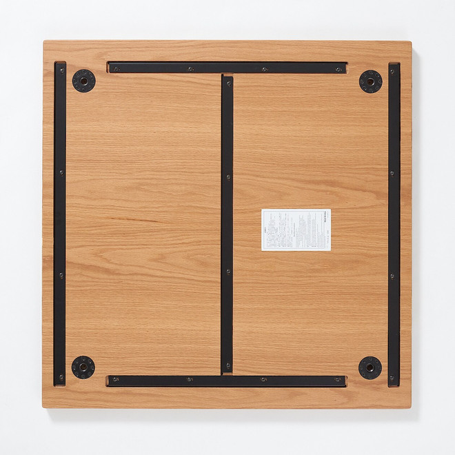 Tablero de roble para mesa 80x80cm