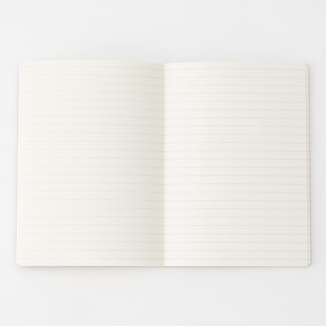 Cuaderno abierto plano de papel de alta calidad A6 ‐ Negro