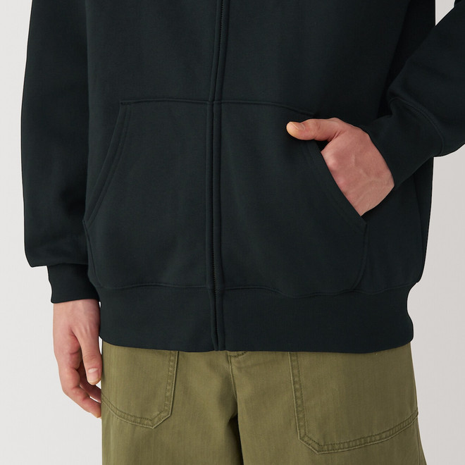 Sudadera con capucha y cremallera para hombre 19309