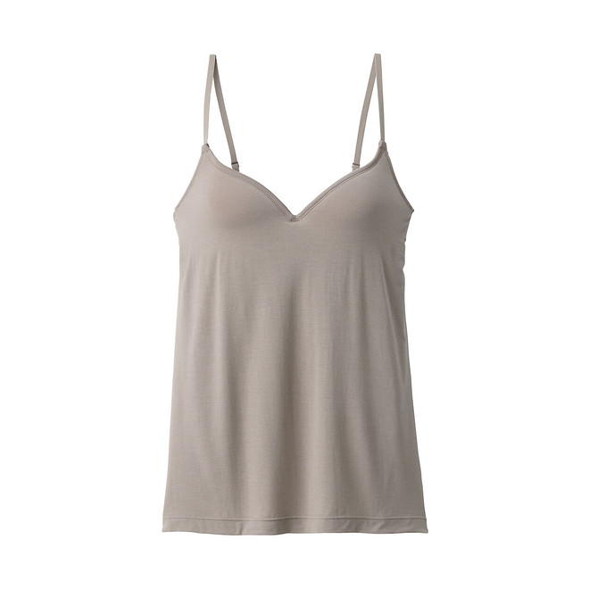 Camisola con sujetador de mezcla de lyocell 