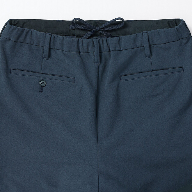 Pantalones elásticos con forro polar para hombre