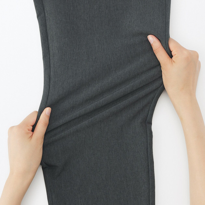 Pantalones elásticos con forro polar para hombre