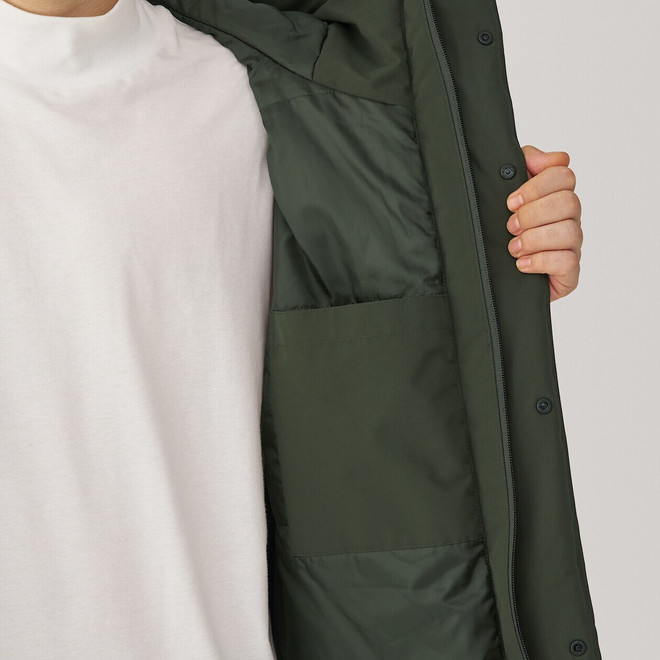 Parka acolchada para hombre