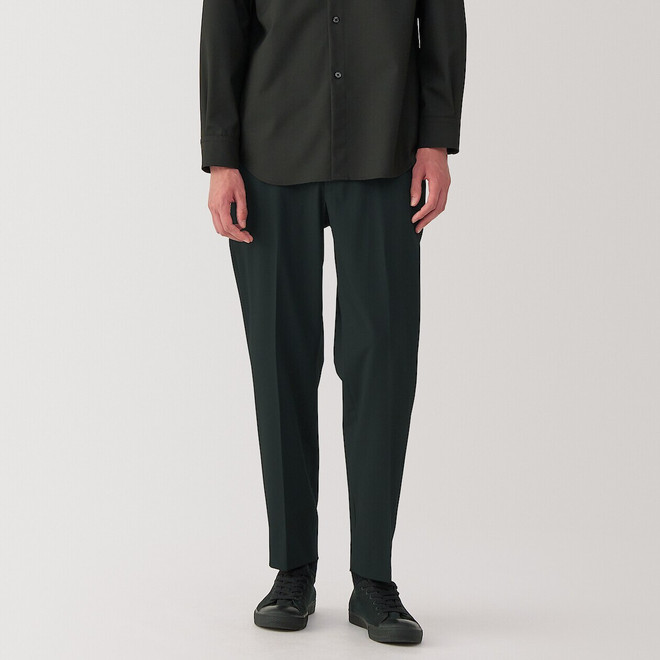 Pantalones stretch de pierna recta para hombre