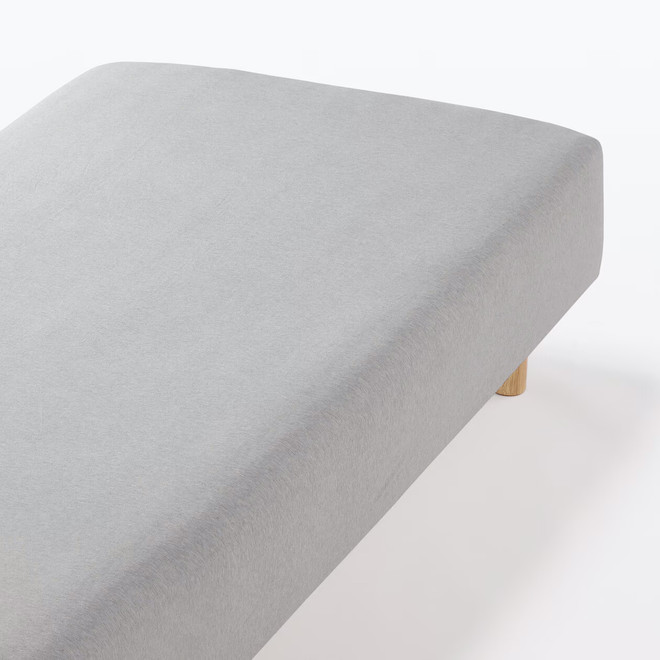 Sábana bajera ajustable de algodón jersey ‐ D