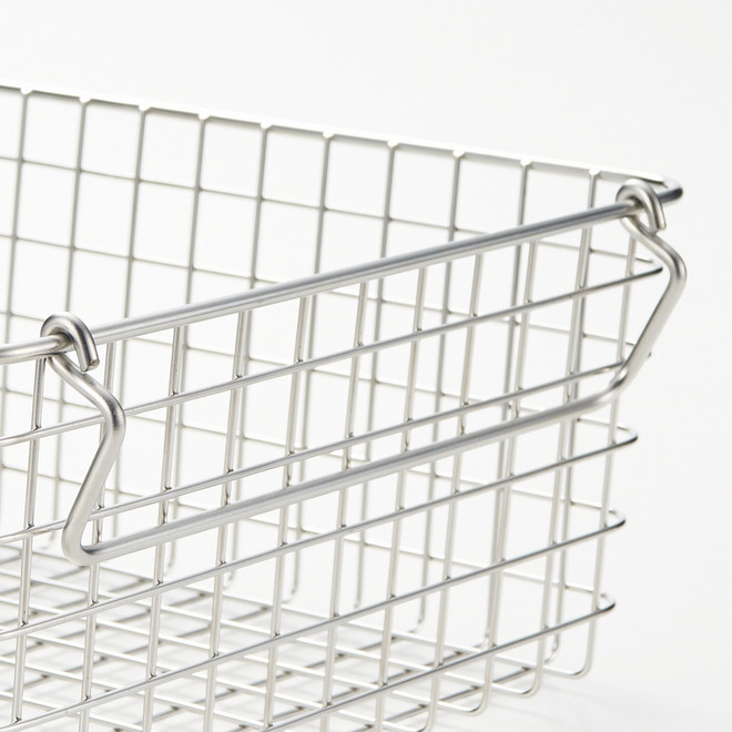 Cesta de acero inoxidable M
