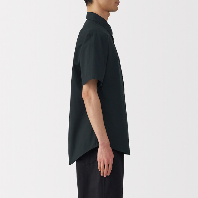 Camiseta de algodón con acabado lavado de corte holgado para hombre