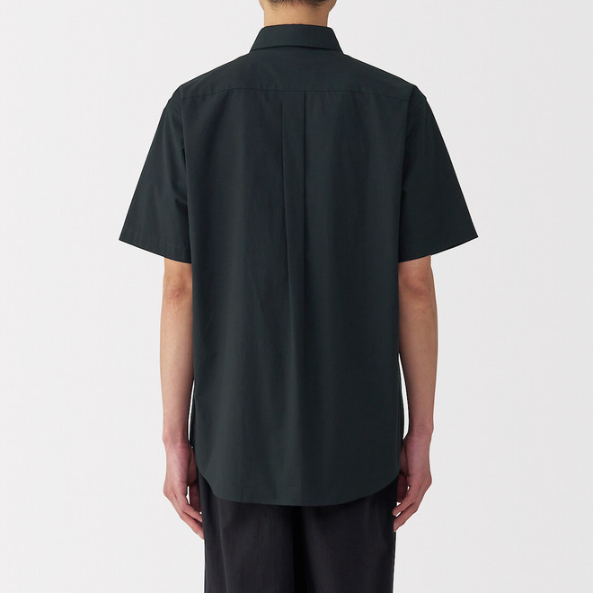 Camiseta de algodón con acabado lavado de corte holgado para hombre