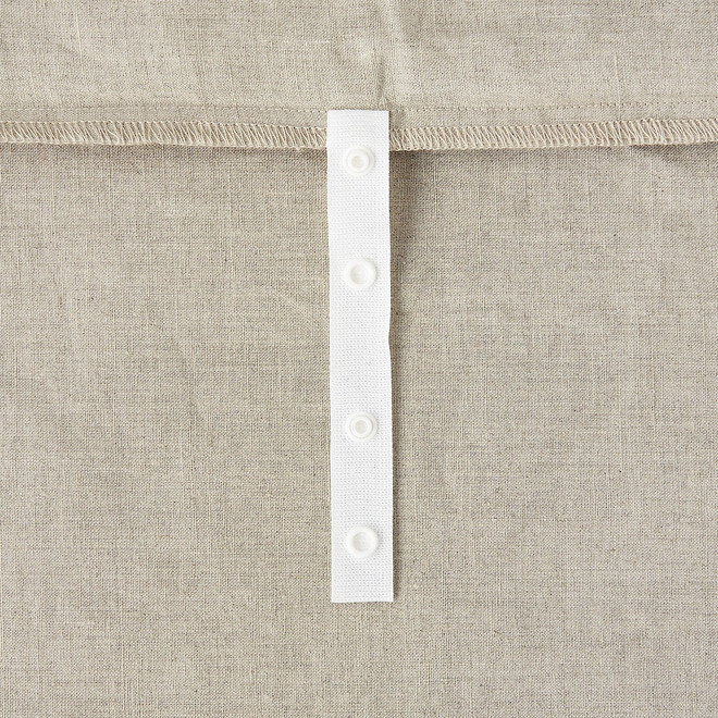 Funda nórdica de lino para cama ‐ Individual