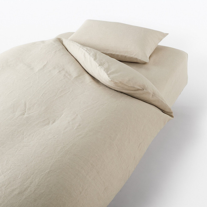 Funda nórdica de lino para cama ‐ Doble