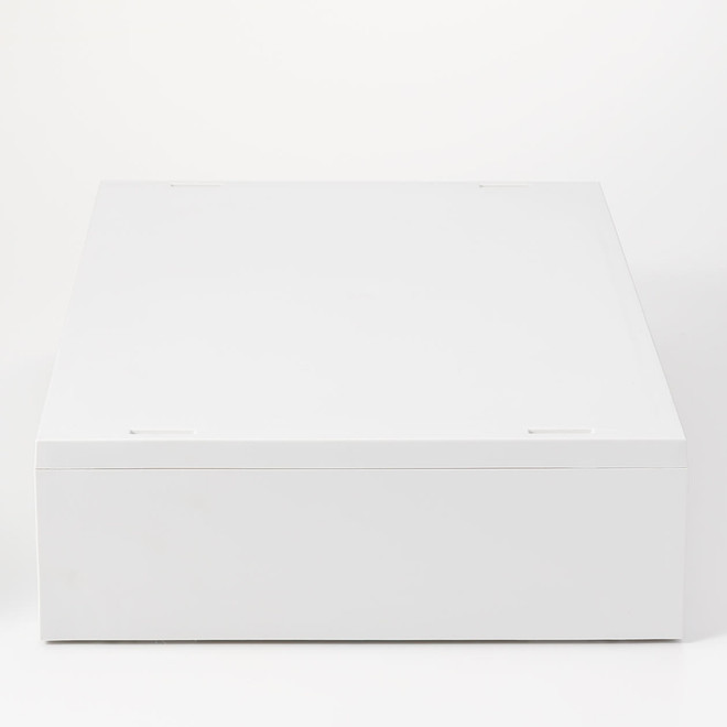 Cajonera de PP A4 Blanco 37x26x9cm