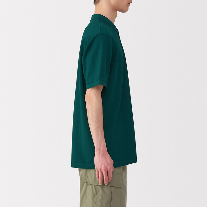 Polo de piqué lavado para hombre