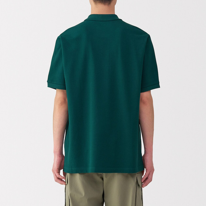 Polo de piqué lavado para hombre