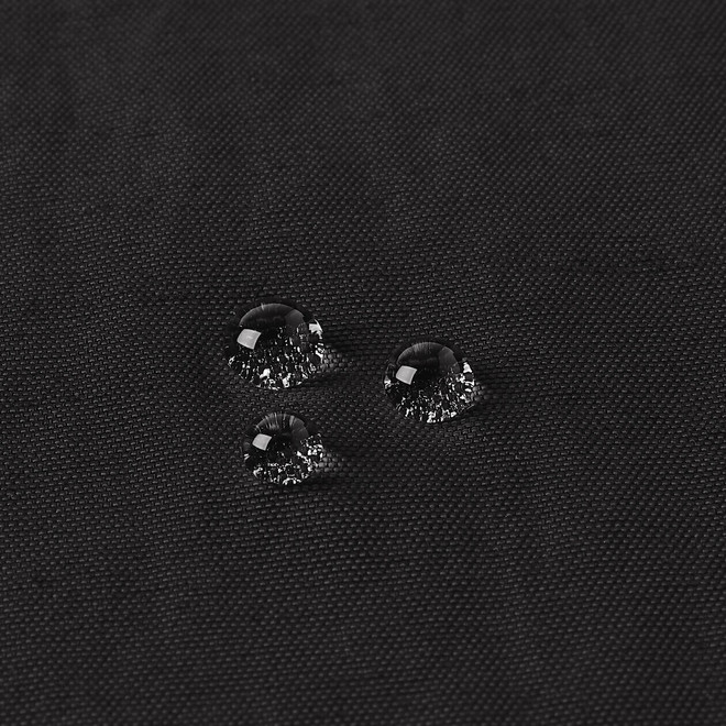 Abrigo largo con capucha de nailon impermeable para mujer