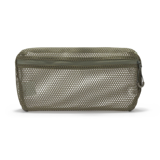 Bolsa de viaje de malla de poliéster con cremallera ‐ Mediana