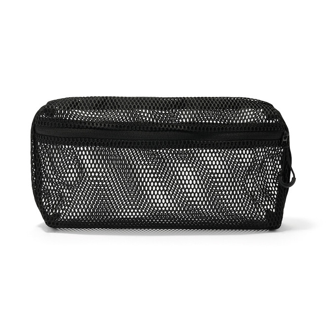 Bolsa de viaje de malla de poliéster con cremallera ‐ Mediana
