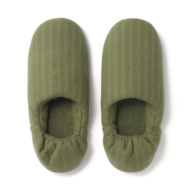 Zapatillas de estar por casa de franela.