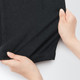 Pantalón de pata ancha hecho de mezcla de poliéster