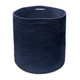 Recipiente de algodón‐ Redondo y grande (Azul marino)