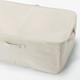 Caja de almacenamiento blanda con tapa‐ 59x39x23cm