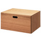 Cajonera apilable de 1 cajón (Roble)