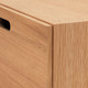Cajonera apilable de 1 cajón (Roble)