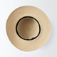 Sombrero tejido de ala ancha