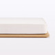 Cama de roble con plataforma Doble