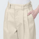 Pantalones con pliegues Kapok para mujer