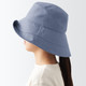 Sombrero de ala ancha de lino y lyocell 24S