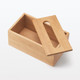 Caja de pañuelos de madera 20.5 x 11 x 8.5 cm