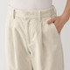 Pantalones de pana para mujer en mezcla de kapok