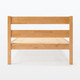 Cama doble grande de Rubberwood