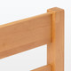 Cama doble grande de Rubberwood