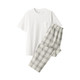Conjunto para estar en casa con pantalón de doble gasa para hombre