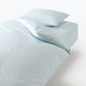Funda de almohada de algodón de mil rayas