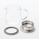 Tetera de cristal resistente al calor / 500ml
