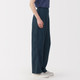 Pantalones de lino y pierna ancha para mujer