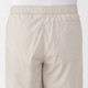 Pantalones cortos y anchos de algodón lavado para hombre