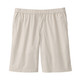 Pantalones cortos y anchos de algodón lavado para hombre