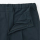 Pantalones plisados y elásticos de pierna cónica en mezcla de seersucker para hombre