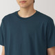 Camiseta de algodón de manga corta y cuello redondo.