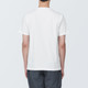 Camiseta de algodón de manga corta y cuello redondo 18976