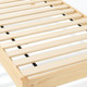 Cama super king de madera de pino