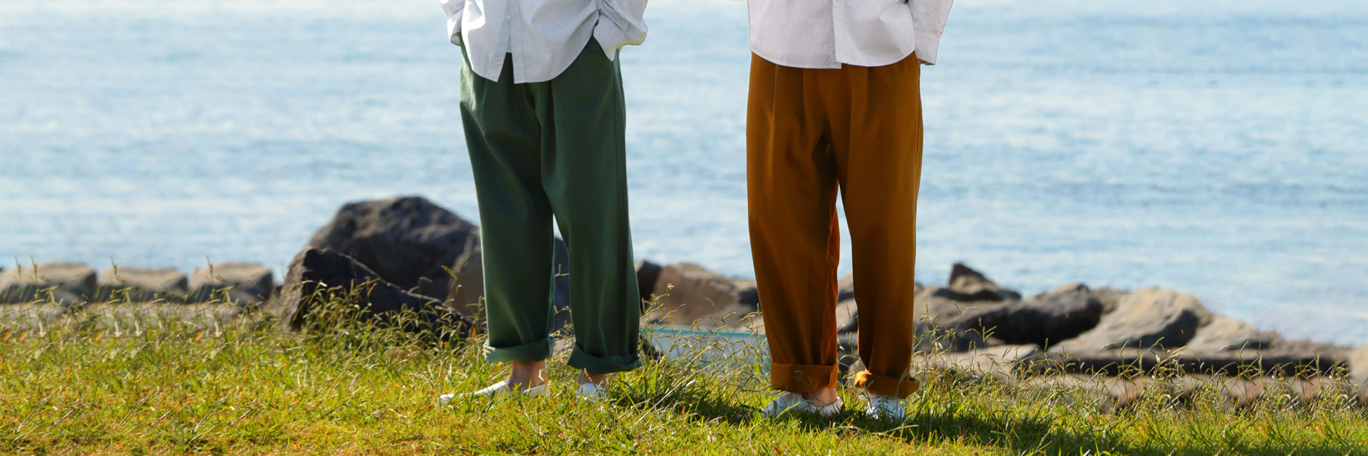 Men's Green Trousers | Khaki Chinos | Next