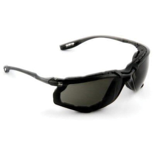 3M™ Virtua™ CCS 11873-00000-20 Scratch-Resistant Safety Glasses, Universal, Gray/Blue Frame, Gray AF Lens