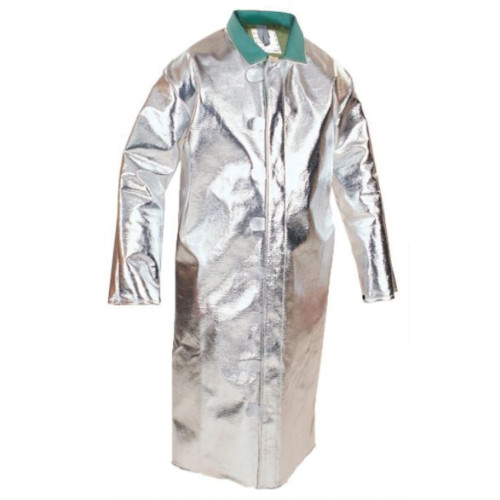 Steel Grip AC11-TH-221-18-PX08 Coat, 50 in, Aluminized Carbon/Kevlar