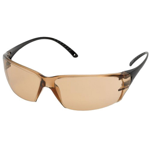 Elvex® Helium 18™ SG-59G-AF Scratch-Resistant Safety Glasses, Universal, Black Frame, Gray AF Lens