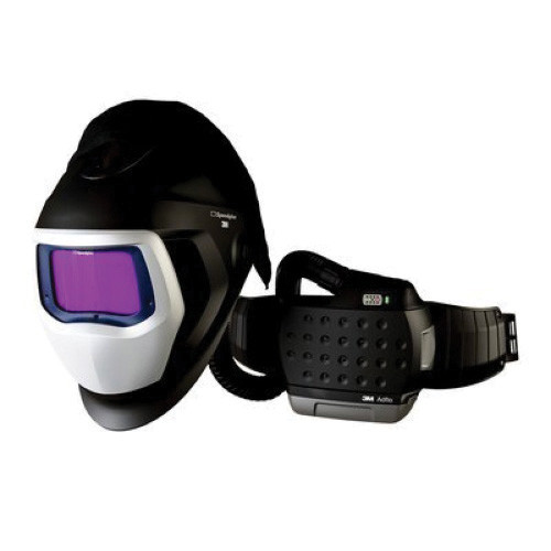 Adflo™ 35-1101-30SW Powered Air Purifying Respirator HE System with 9100-Air Helmet, Universal, 1/Case
